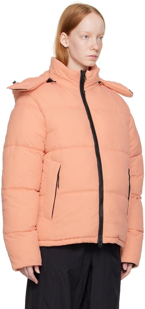 The Very Warm Pink Hooded Puffer Jacket 2