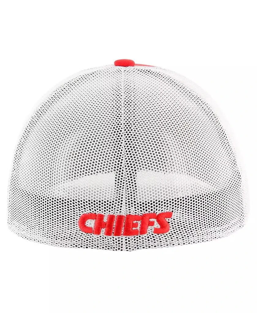 47 Brand Men's Red/White Kansas City Chiefs Thrash Trophy Flex Hat 2