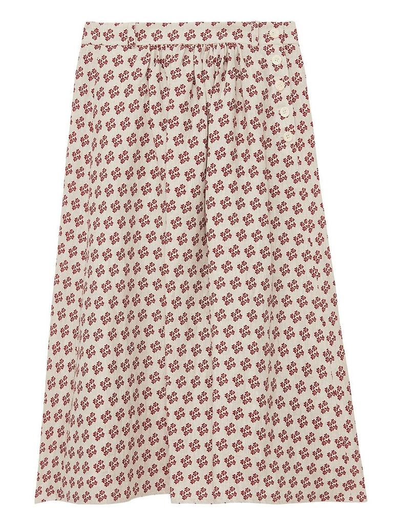 INES DE LA FRESSANGE Alix skirt in linen