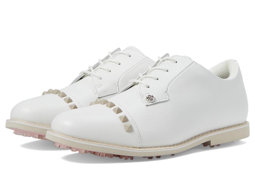 GFORE Gallivanter Pebble Leather Stud Cap Toe Golf Shoes