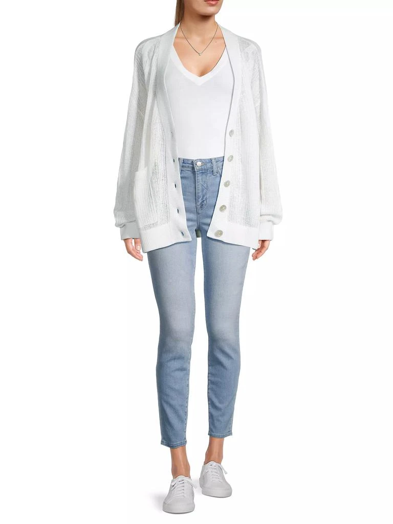 CRUSH CASHMERE Elvis Cable-Knit Cashmere Cardigan 2