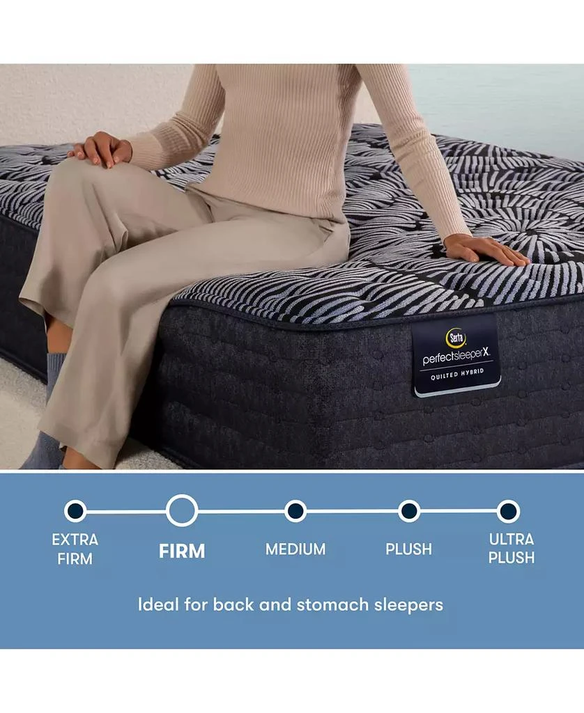 Serta Perfect Sleeper X Knox Firm 13-1/2" Quilted Hybrid Mattress Set Collection 3