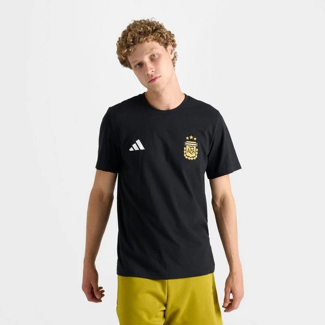 Adidas Men's adidas Argentina National Team Crest Soccer T-Shirt 4