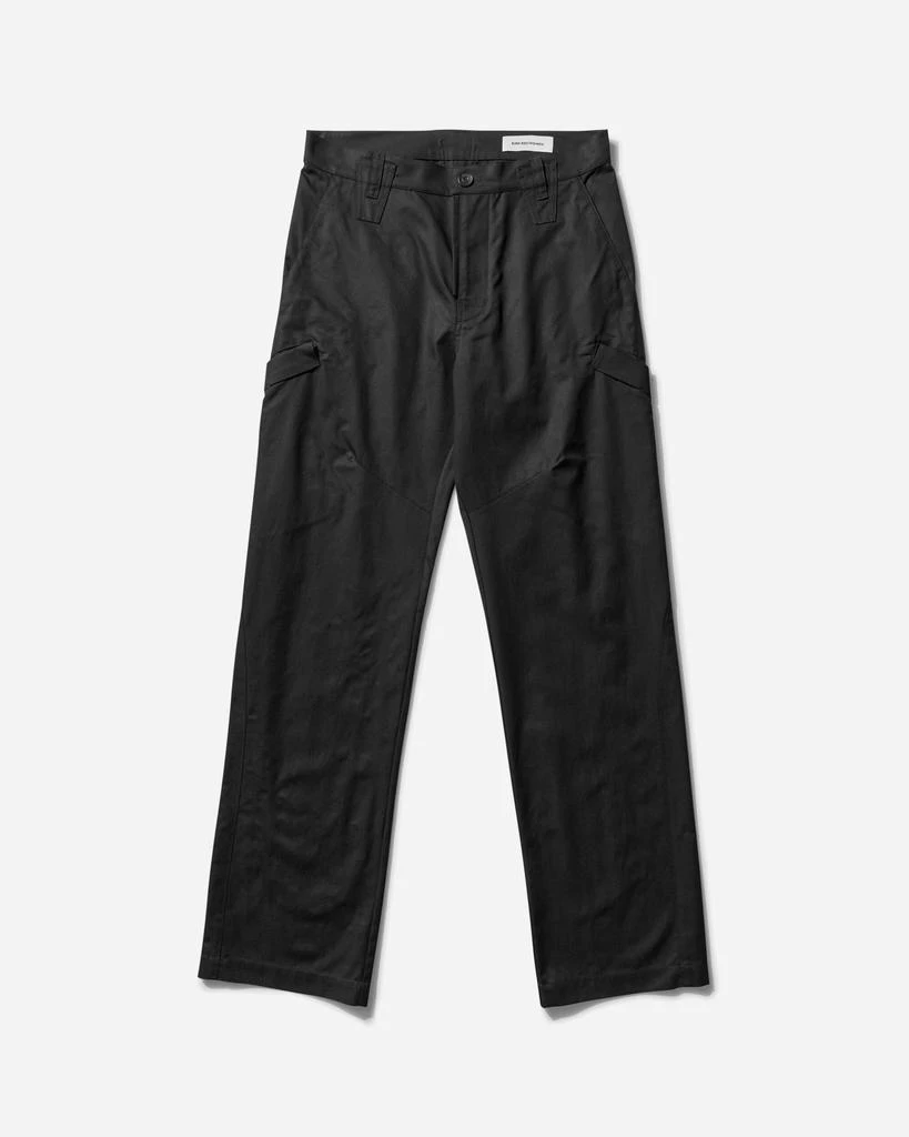 Kiko Kostadinov Men's Zafar Cargo Trousers Black Sable 1