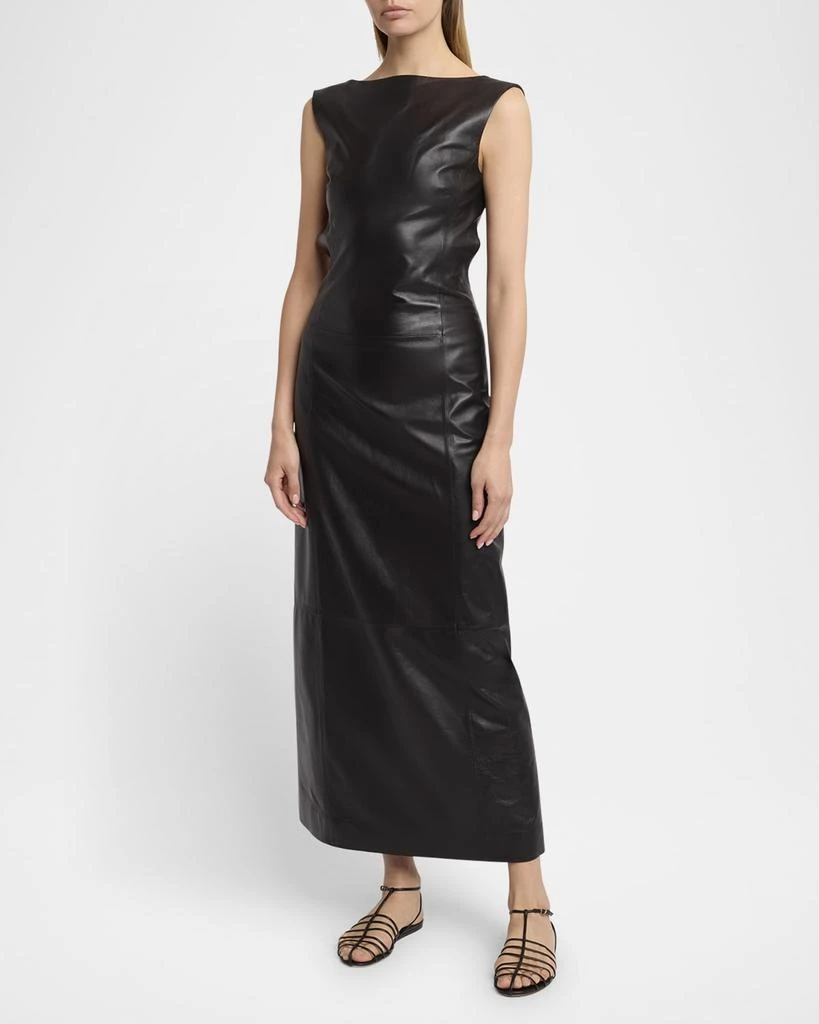 knee length dresses for ladies NAMILIA - Stripclub Backless Dress main image 0