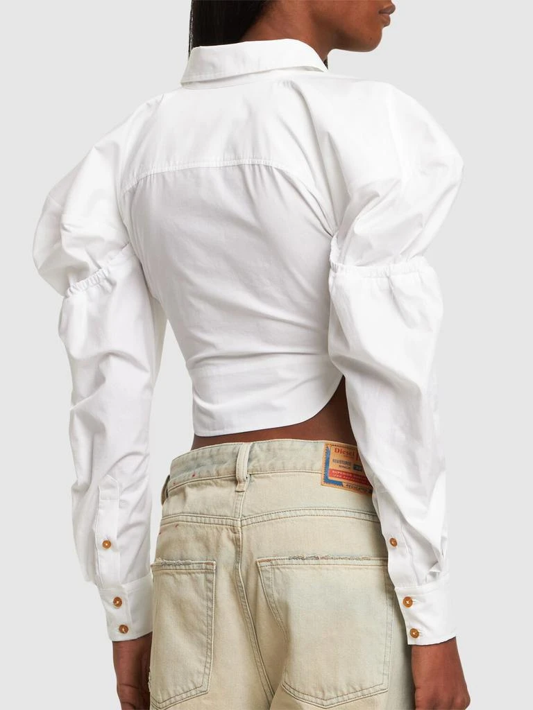 Vivienne Westwood Gexy Fitted Cotton Lace-up Shirt 2