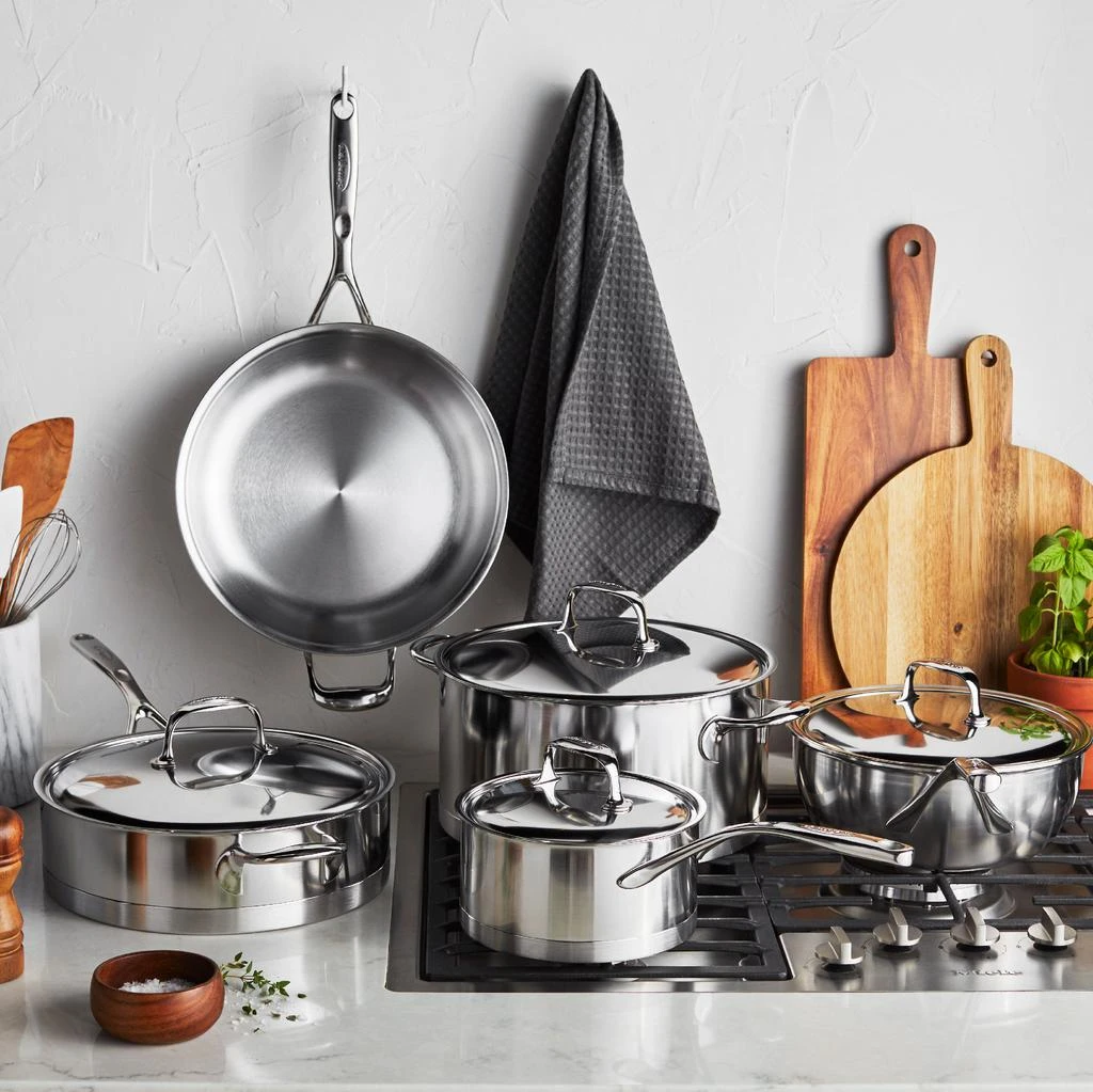 Demeyere Atlantis 9-pc Stainless Steel Cookware Set 3