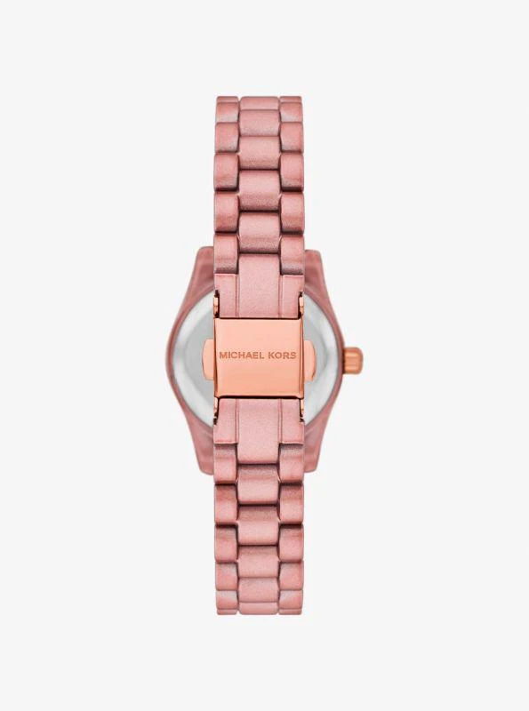 Michael Kors Limited-Edition Petite Lexington Pink-Tone Watch 3