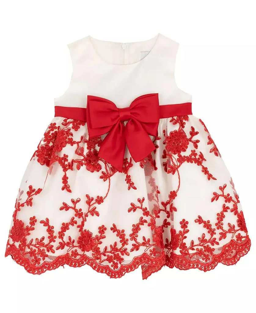 Baby Girls' Satin Embroidered Bodice Jacket Dress  On Sale Now with Up to  50% Off | Discover Exclusive Deals & Savings at BeyondStyle  Authentic Rare  Editions dress|kids|dresses with Limited-Time Discounts,