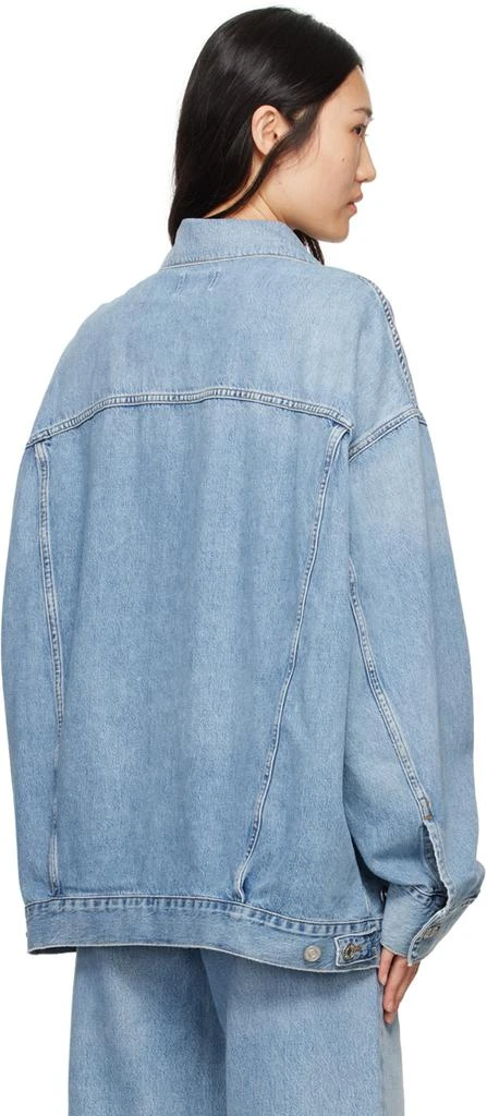 AGOLDE Blue Reworked Wayne Denim Jacket 3