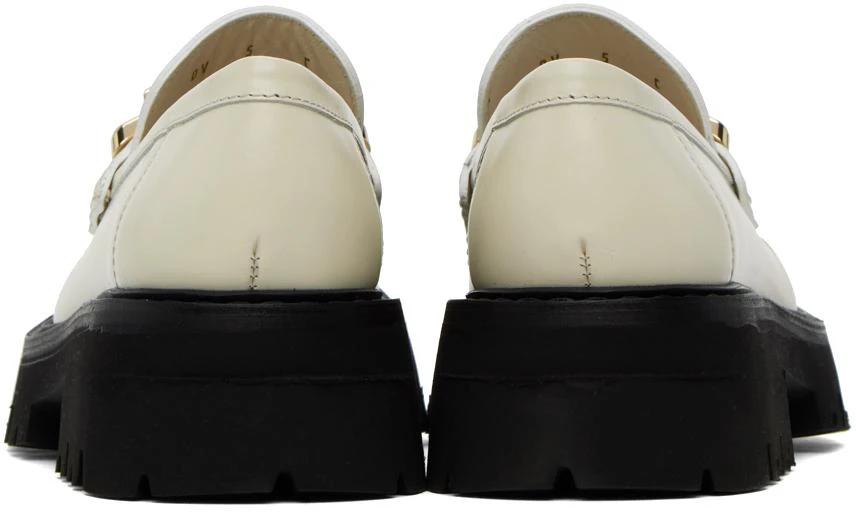 Salvatore Ferragamo Off-White Ingrid Loafers 2