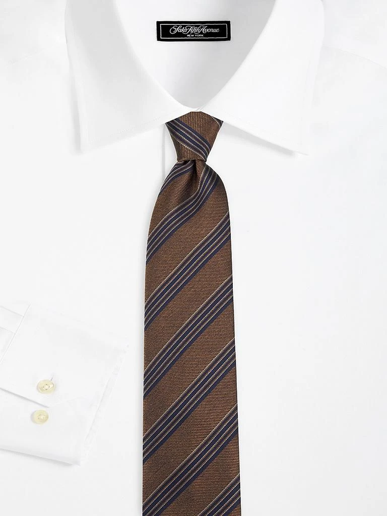 Canali Striped Silk Tie 2