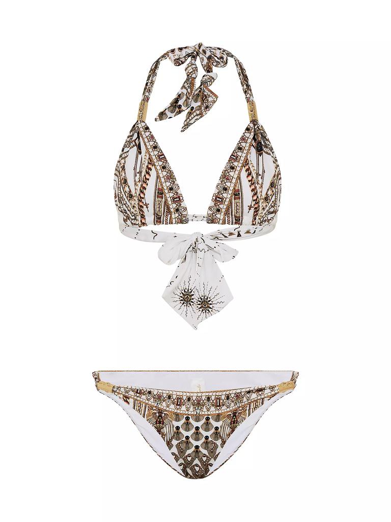 Camilla Goddess Energy Printed Triangle Bikini