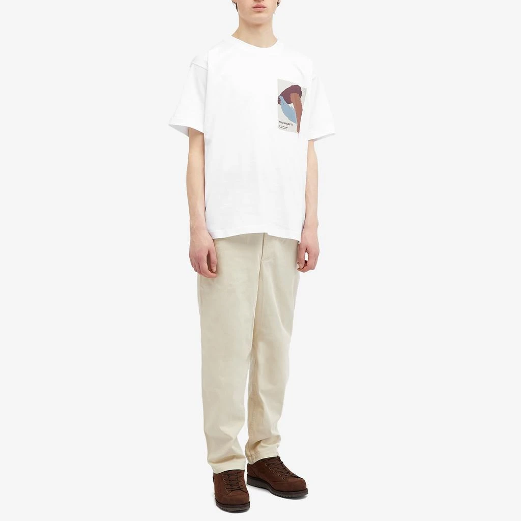 Norse Projects Norse Projects Simon Organic Brush Stroke Print T-Shirt 4