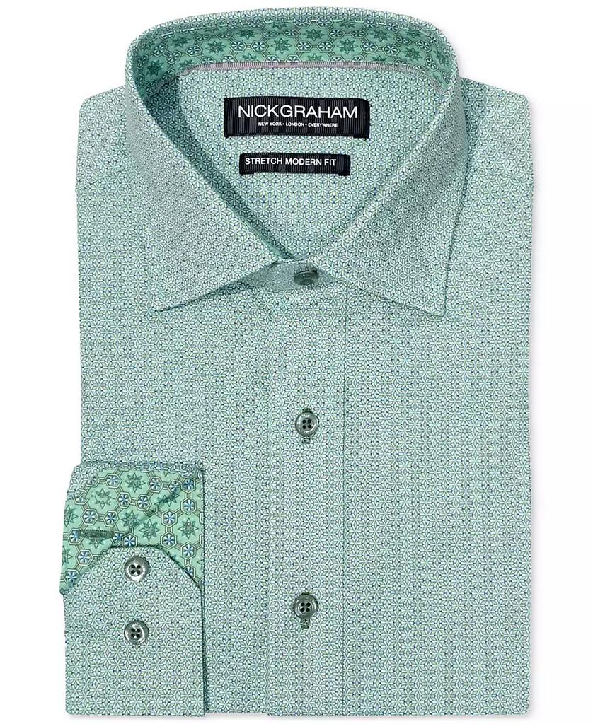 Nick Graham Men's Kaleidoscope Star Dress Shirt