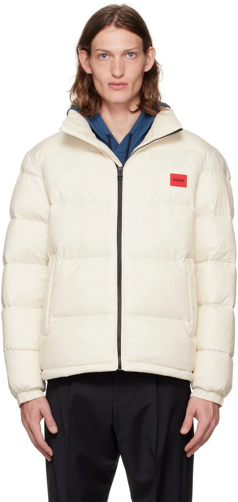Hugo Boss White Biron Down Jacket 1