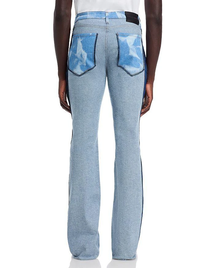 MONFRÈRE Flare Jeans in Bleached Indigo 4