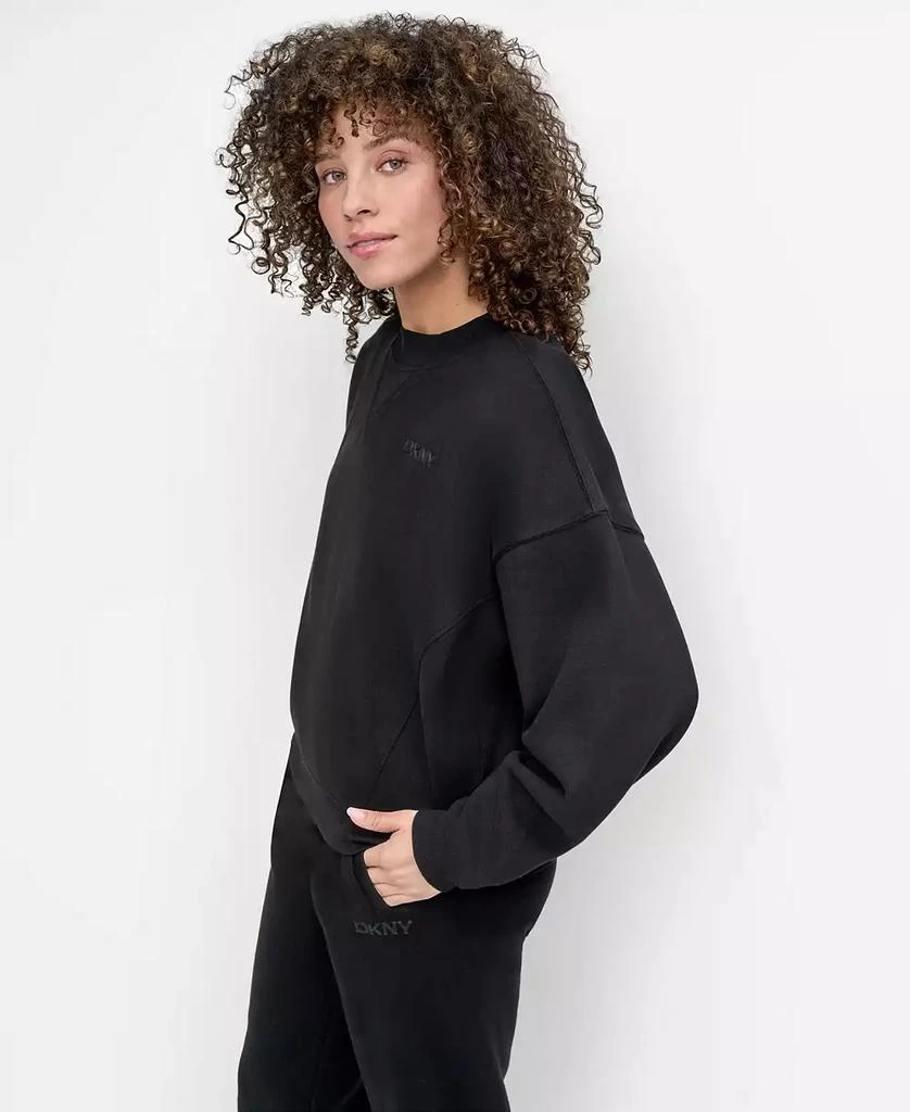 DKNY Women's Crew Neck Long Sleeves Top 4