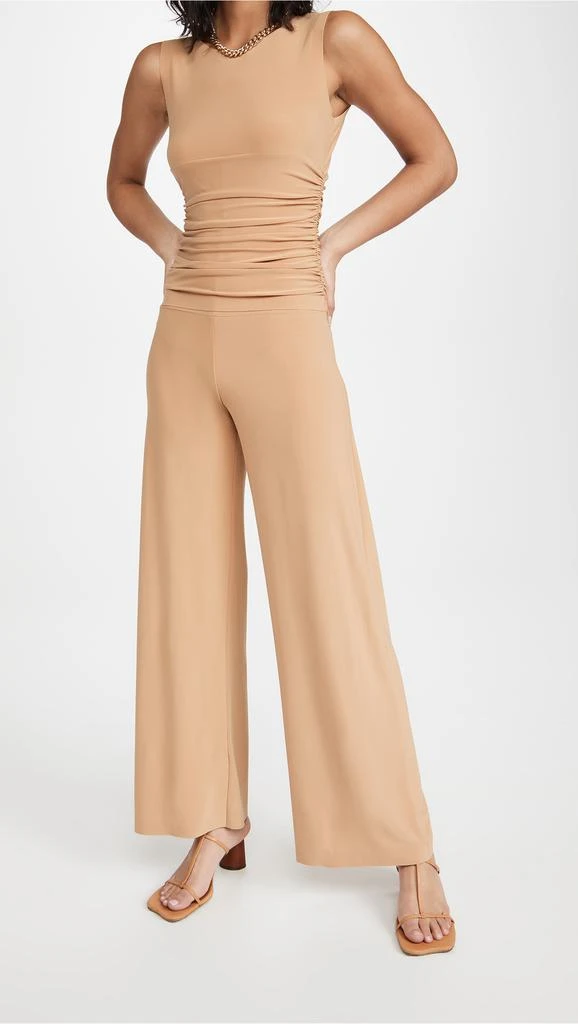 Norma Kamali Kamali Kulture Shirred Waist Jumpsuit 1