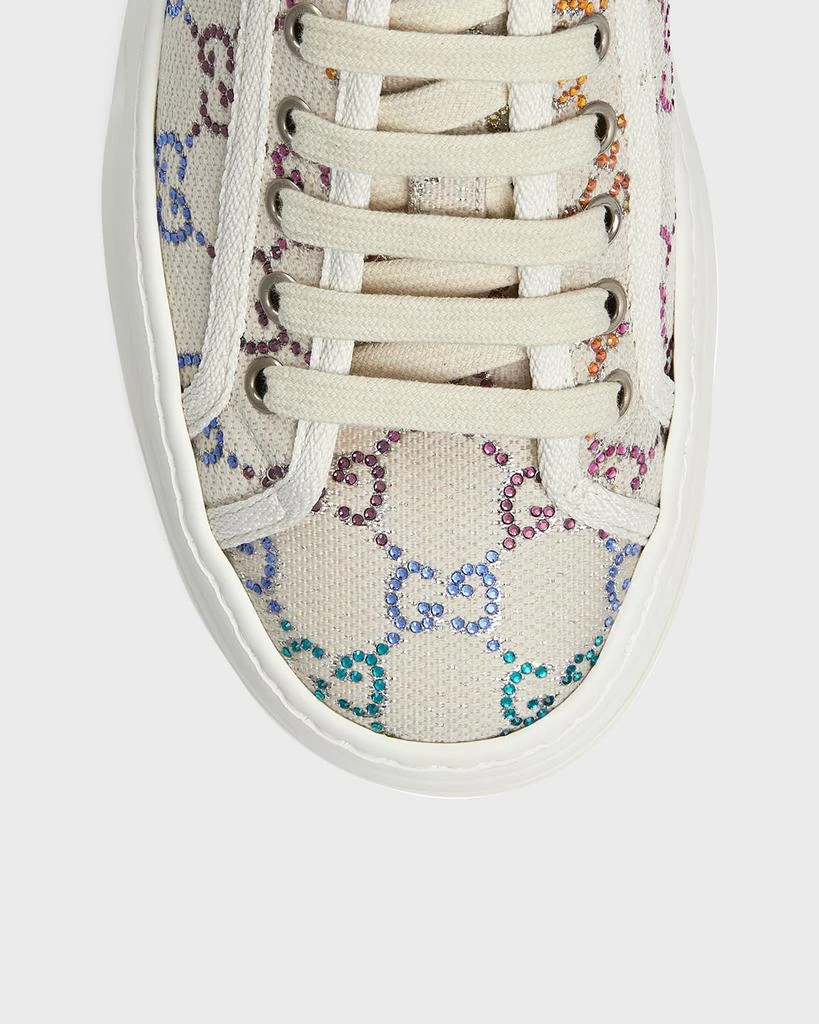 Gucci Multicolor GG Sneakers Gucci Treck Multicolor GG Platform Sneakers | Neiman Marcus main image 2