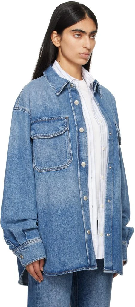 AGOLDE Blue Camryn Denim Shirt 2