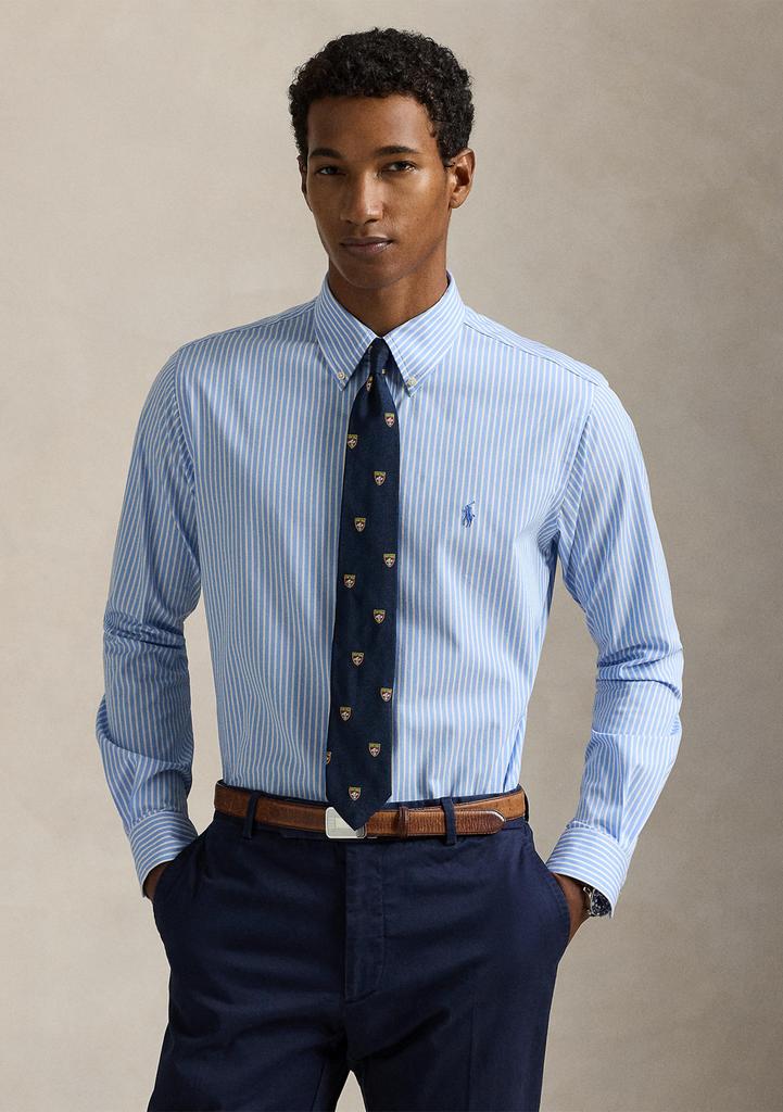 Ralph Lauren Classic Fit Striped Stretch Poplin Shirt
