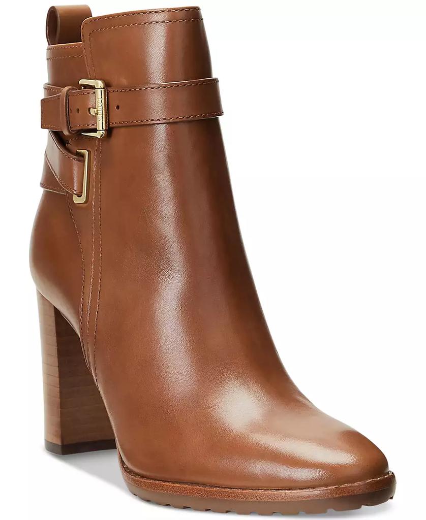 【Ralph Lauren】Willa Square-Toe Dress Booties ◆国内発送◆ Ralph Lauren Women's Willa Square-Toe Dress Booties - Boots