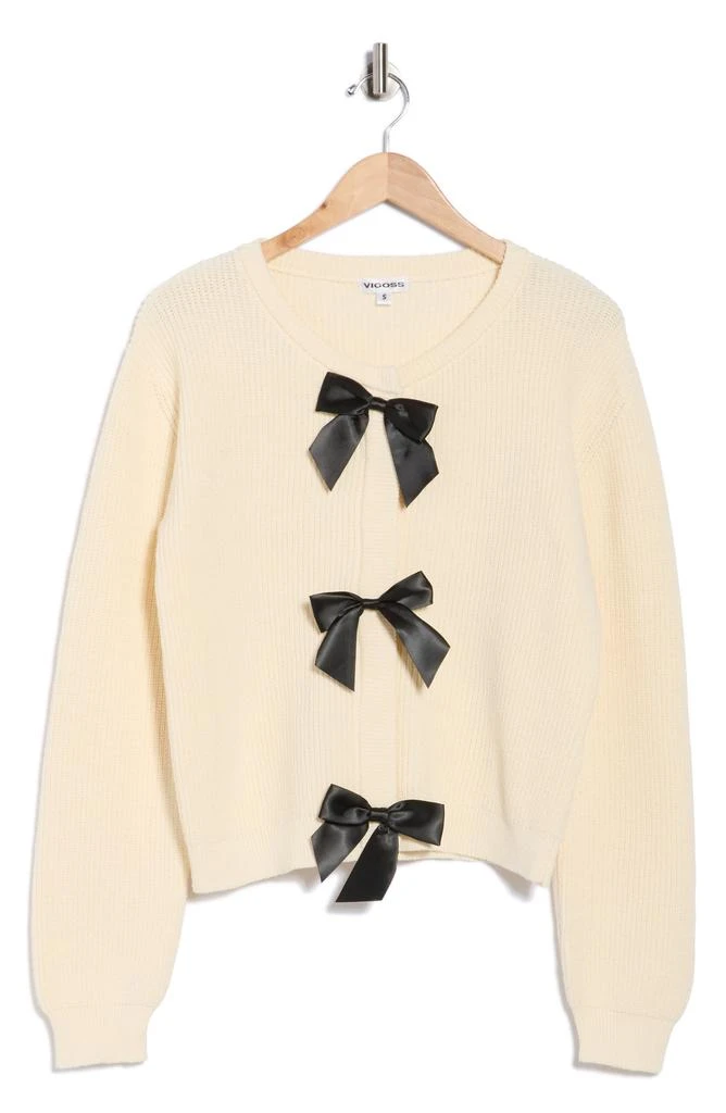 VIGOSS Multi Bow Cardigan 3