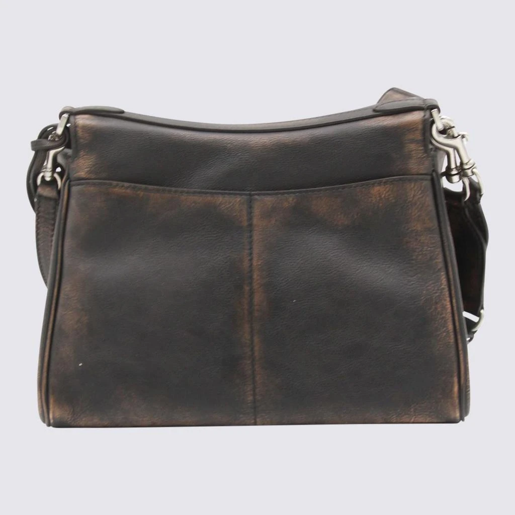 Balenciaga Balenciaga Dark Brown Leather Rodeo Small Shoulder Bag 3