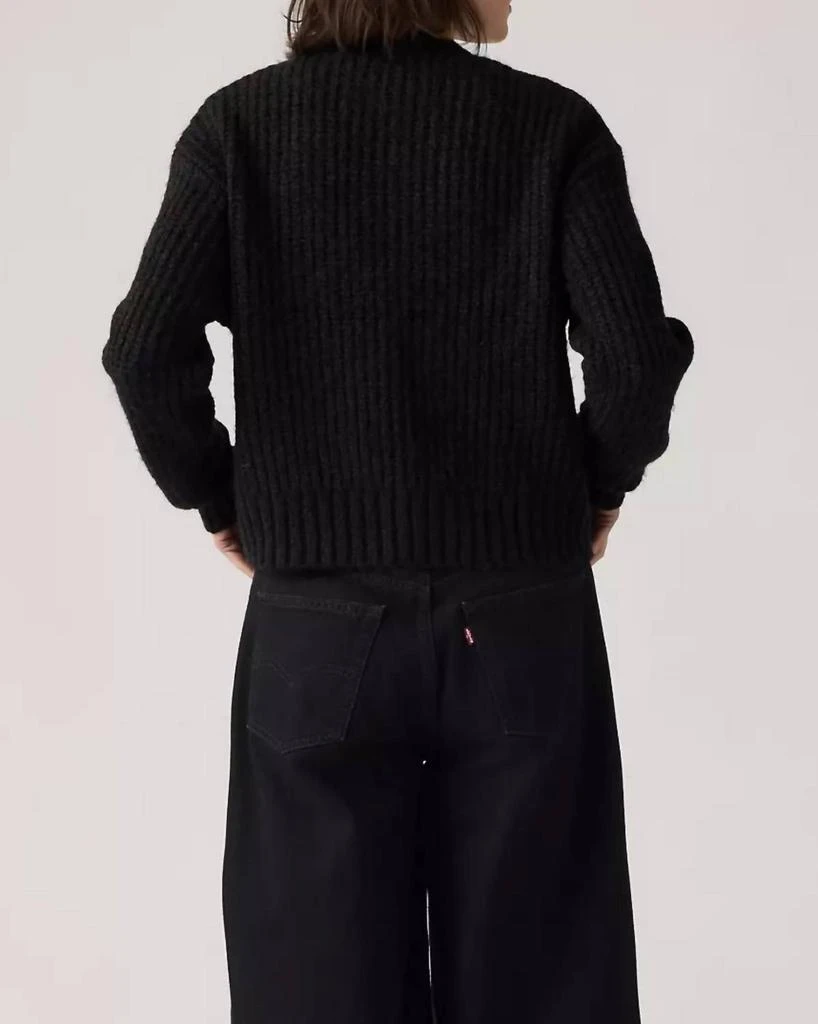 Levi
s Luna Shell Button Cardigan In Anthracite Night 2