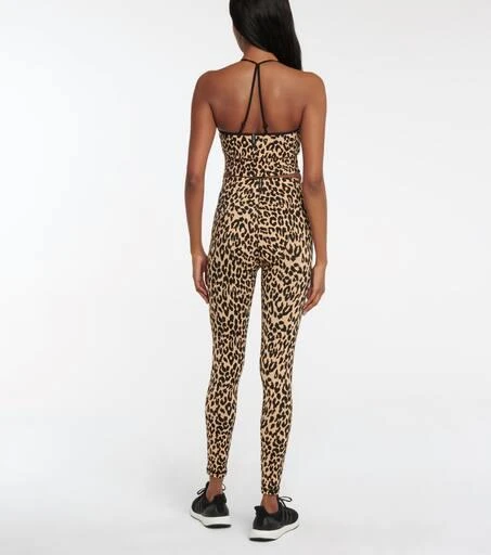 Adam Selman Sport Sweetheart leopard-print crop top 3