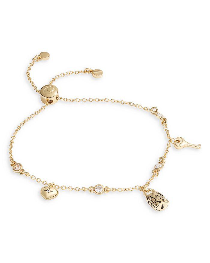 COACH Iconic Charm Slider Bracelet