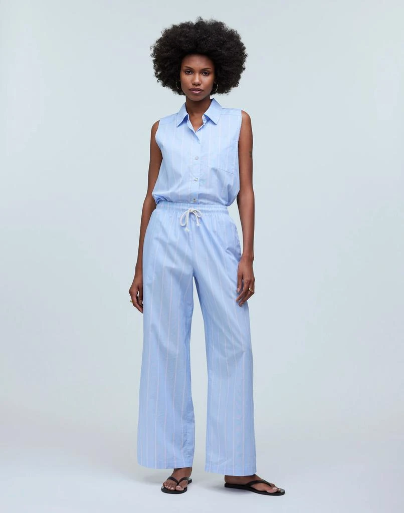 Madewell Donni Stripe Pop Pants 1