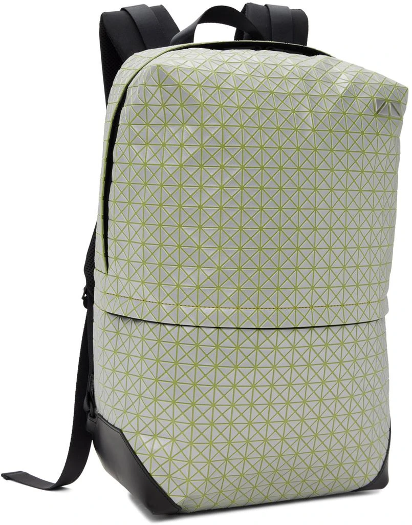 Issey Miyake Green & Gray Liner Reflector Backpack 2