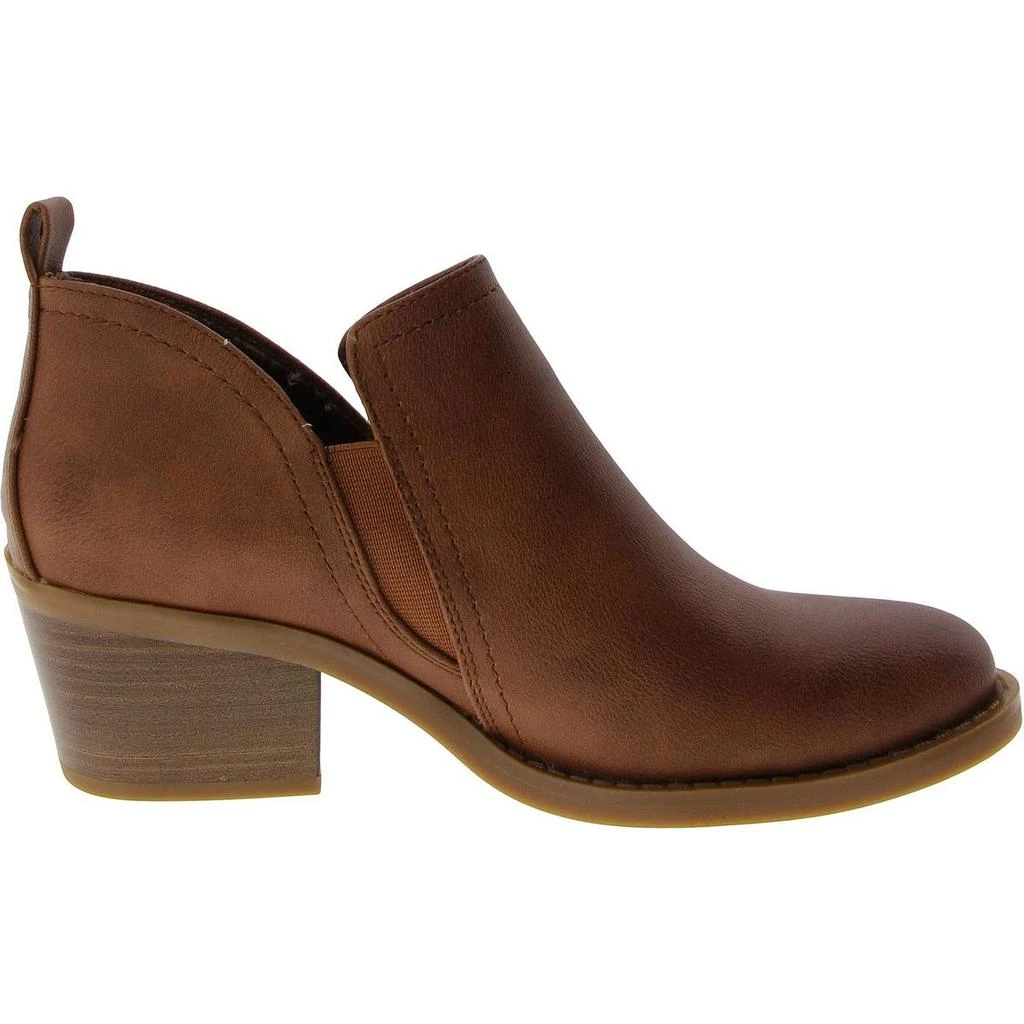 Baretraps Lidian Womens Faux Leather Ankle Booties 3