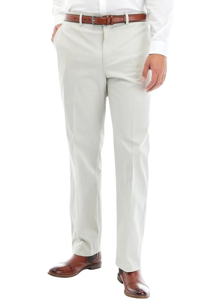 Savane Men's Flat Front Ultimate Performance Pants, 32 x 30, Cotton
