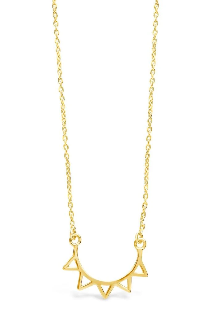 Sterling Forever Sterling Silver Open Spike Pendant