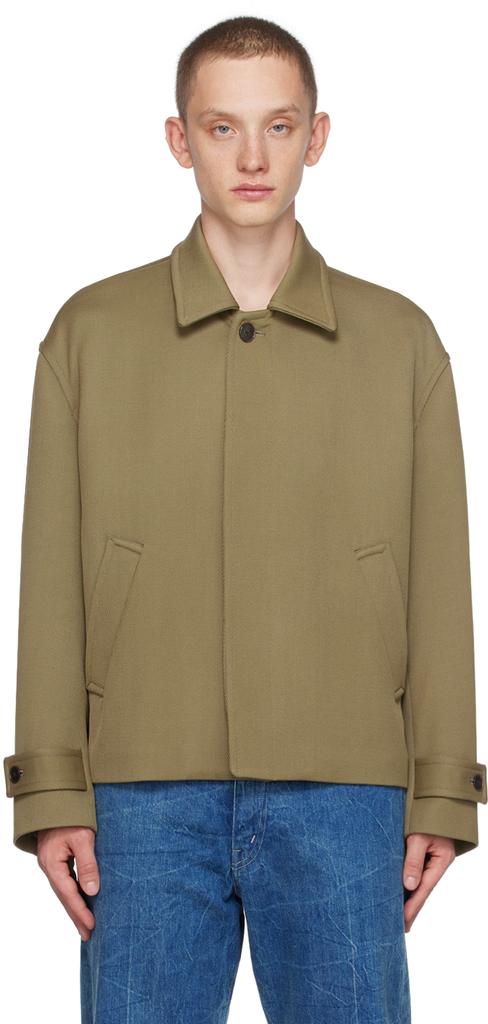 AURALEE LIGHT WOOL MAX GABARDINE JACKET - Jackets - BeyondStyle