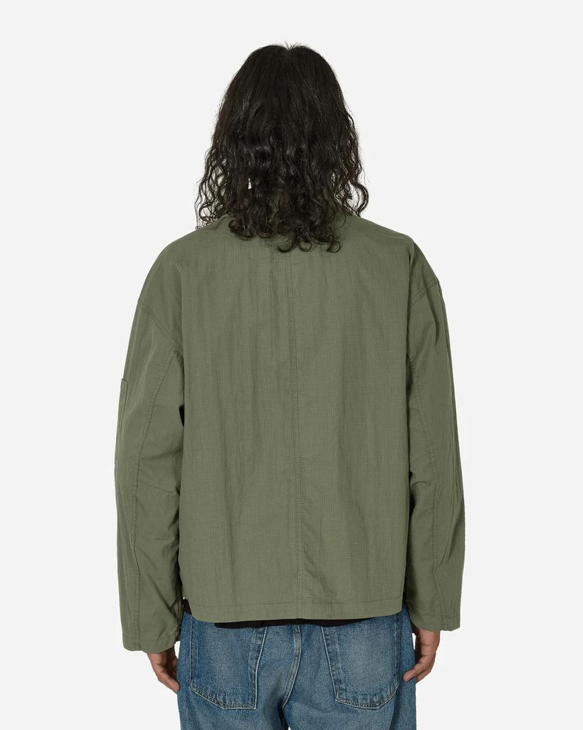 STUSSY Military Longsleeve Overshirt Olive 3