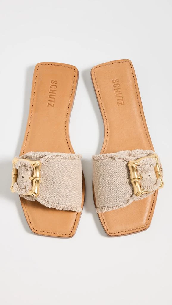 Schutz Enola Flat Sandals 1