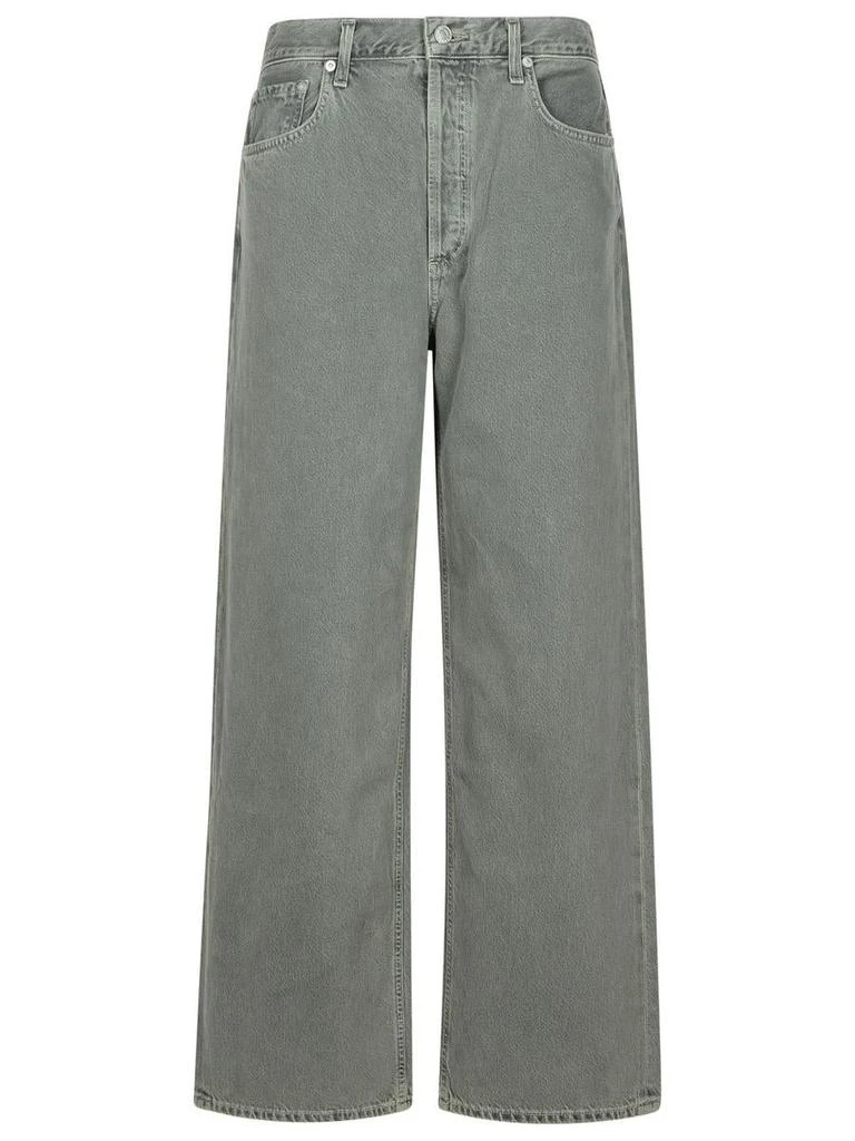 AGOLDE Agolde 'Baggy' Grey Cotton Jeans 1