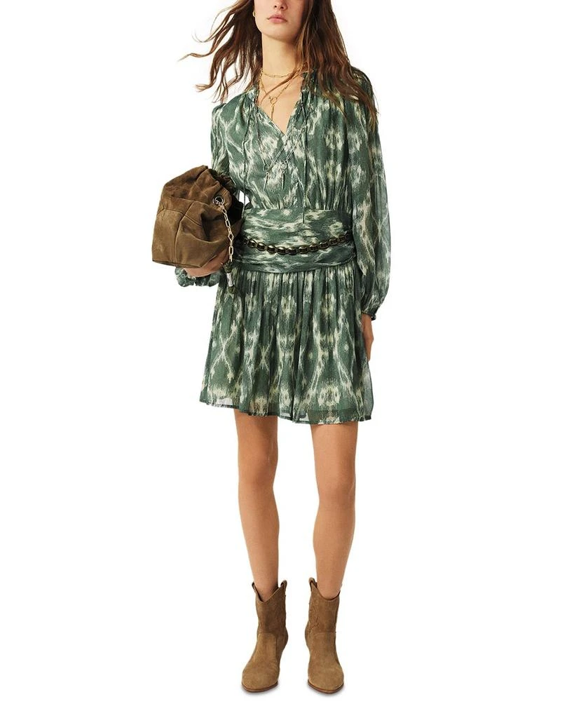ba&sh Minthe Tie Neck Dress 2