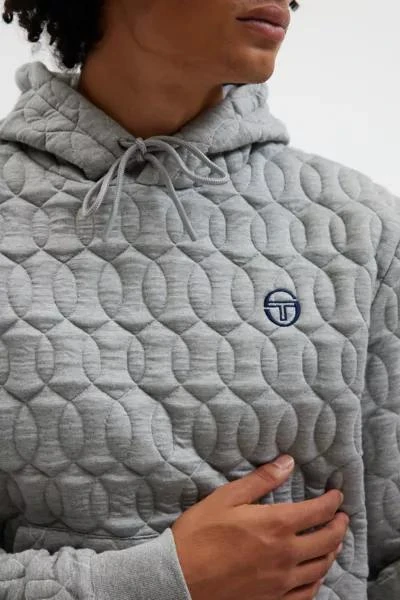 Sergio Tacchini Sergio Tacchini Aversa Quilted Hoodie Sweatshirt 4
