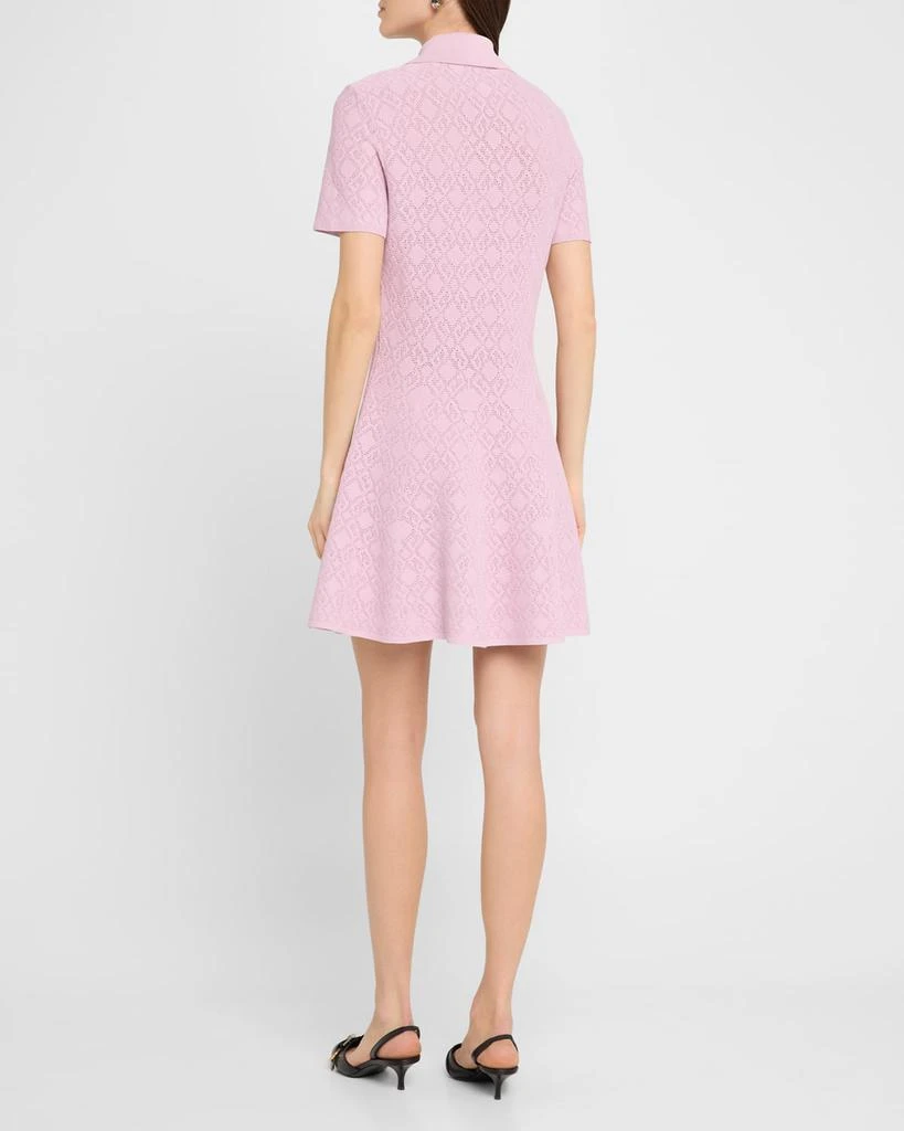 Givenchy Logo Fit-Flare Mini Polo Dress 3