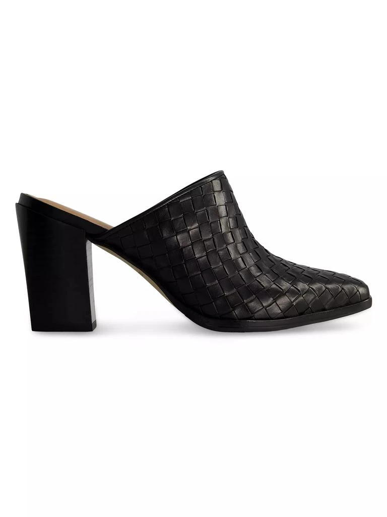 Bernardo Britt Woven Heeled Mules 1