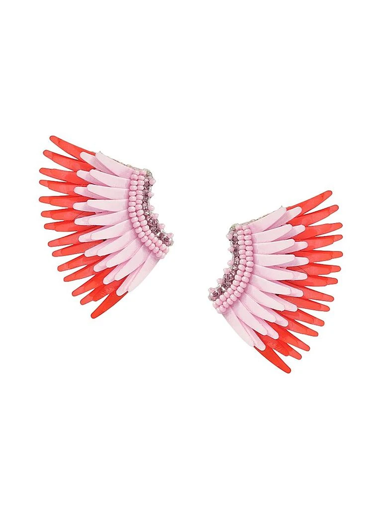 Mignonne Gavigan Madeline 14K-Gold-Plated 
Mixed-Media Mini Wing Earrings