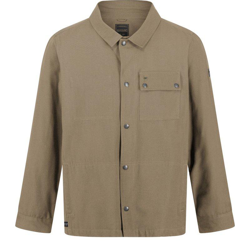 Regatta Mens Jayden Cargo Jacket Gold Sand