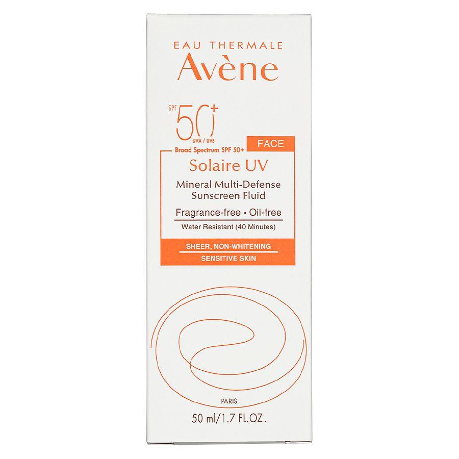 Avene Solaire UV Mineral Multi-Defense Sunscreen Fluid SPF 50+