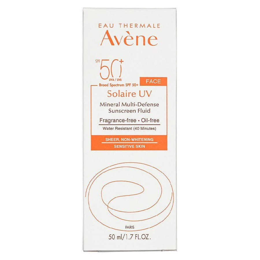 Avene Solaire UV Mineral Multi-Defense Sunscreen Fluid SPF 50+ 2