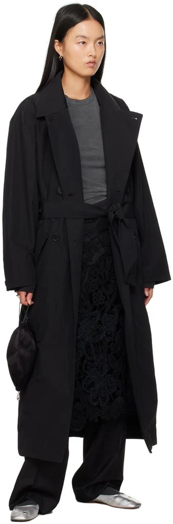 mfpen Black Industry Trench Coat 4
